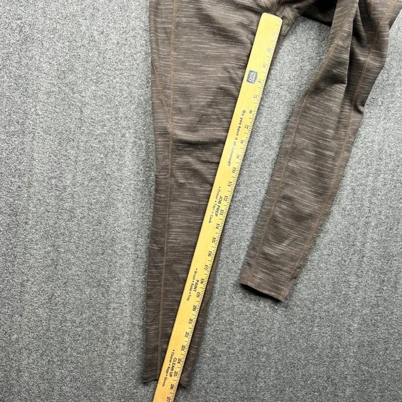 Athleta Leggings Womens Small  Brown Space Dye Heathered Yoga Athletic Tights - Picture 5 of 16